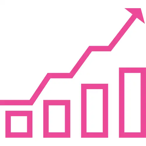 Downward arrow graph indicating quiet quitting
