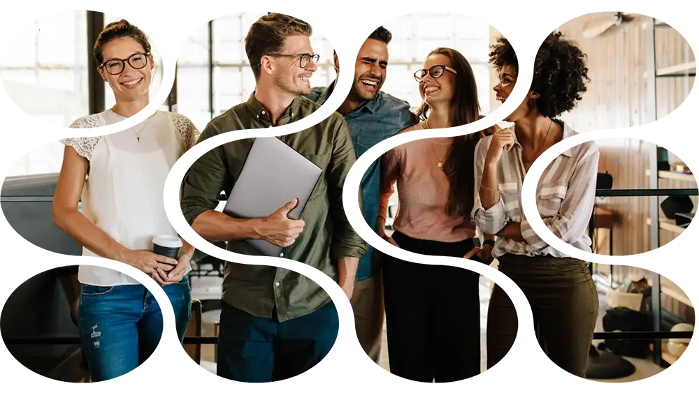 Xono team collaborating on wellbeing solutions